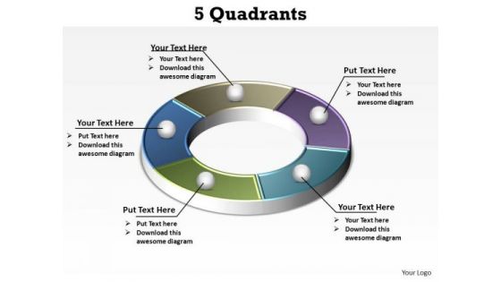 PowerPoint Layout Education Quadrants Ppt Backgrounds