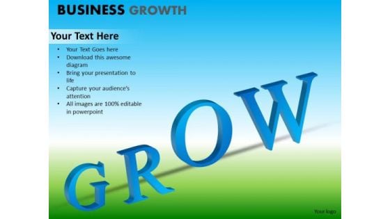 PowerPoint Layout Executive Strategy Business Growth Ppt Process