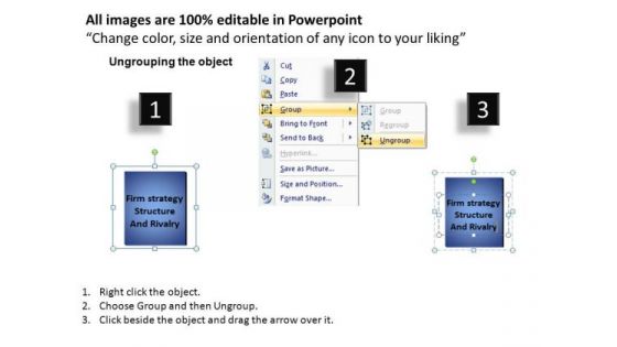 PowerPoint Layout Executive Teamwork Porters Diamond Ppt Slide