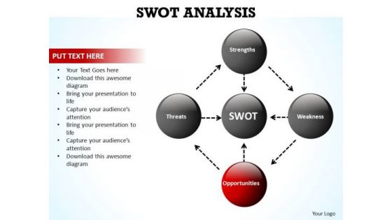 PowerPoint Layout Graphic Swot Analysis Ppt Design