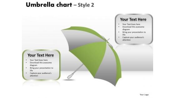 PowerPoint Layout Graphic Umbrella Chart Ppt Layouts