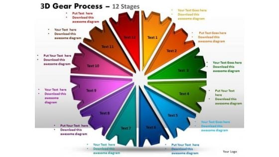 PowerPoint Layout Image Gear Process Ppt Layout