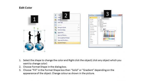 PowerPoint Layout Leadership Certified Handshake Ppt Design Slides