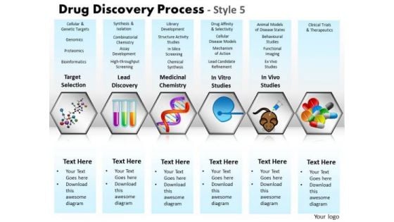 PowerPoint Layout Leadership Drug Discovery Ppt Designs