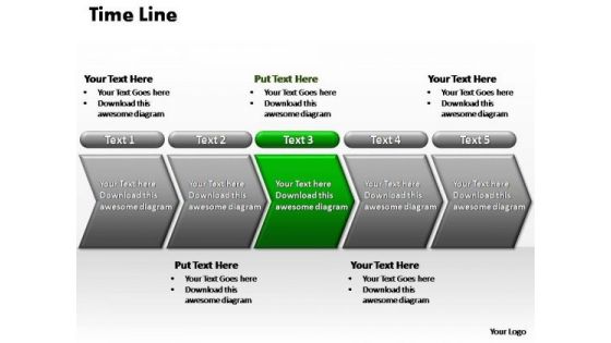 PowerPoint Layout Leadership Flow Process Ppt Slide