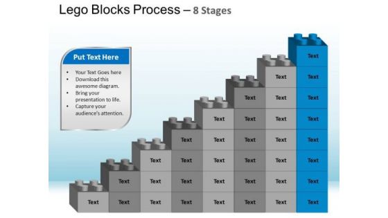 PowerPoint Layout Leadership Lego Blocks Ppt Backgrounds