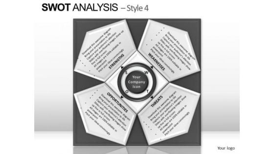 PowerPoint Layout Leadership Swot Analysis Ppt Layout