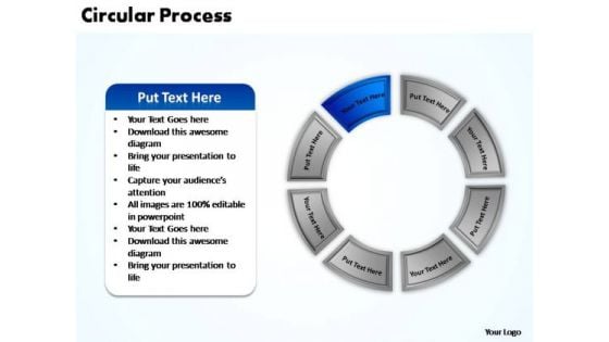 PowerPoint Layout Process Circular Process Ppt Backgrounds