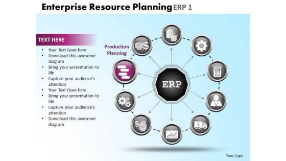 PowerPoint Layout Process Enterprise Resource Ppt Slides