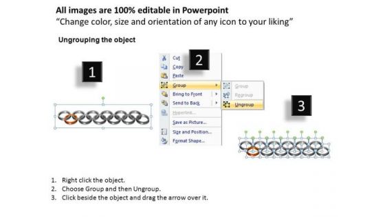 PowerPoint Layout Process Rings Ppt Design Slides