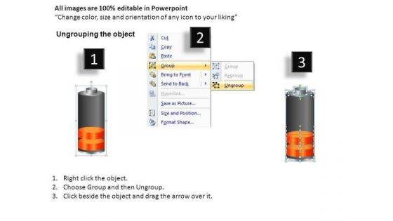 PowerPoint Layout Sales Batteries Charging And Discharging Ppt Theme