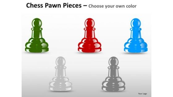 PowerPoint Layout Sales Chess Pawn Ppt Themes