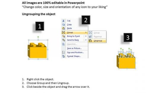 PowerPoint Layout Sales Lego Blocks Ppt Slides