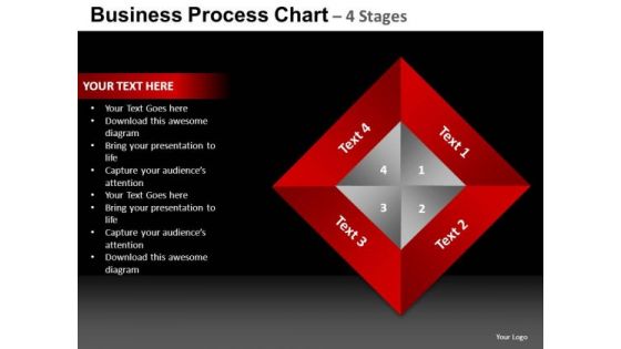 PowerPoint Layout Strategy Quadrant Chart Ppt Template