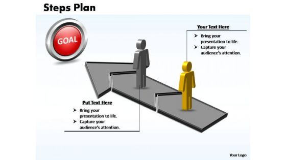 PowerPoint Layout Strategy Steps Plan 2 Stages Style 2 Ppt Themes