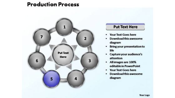 PowerPoint Layout Success Production Process Ppt Templates