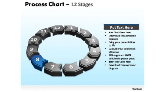 PowerPoint Layout Teamwork Process Chart Ppt Design