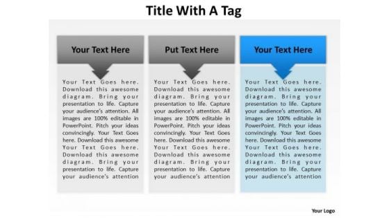 PowerPoint Layout Teamwork Title With A Tag Ppt Design