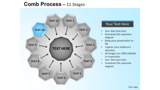 PowerPoint Layouts Business Circular Flow Diagram Ppt Themes