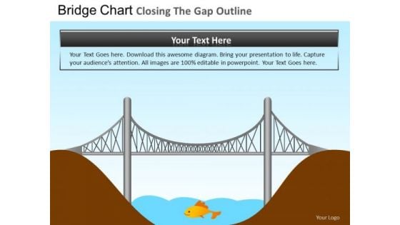 PowerPoint Layouts Business Leadership Bridge Closing Gap Ppt Themes