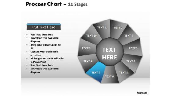 PowerPoint Layouts Chart Process Chart Ppt Slides