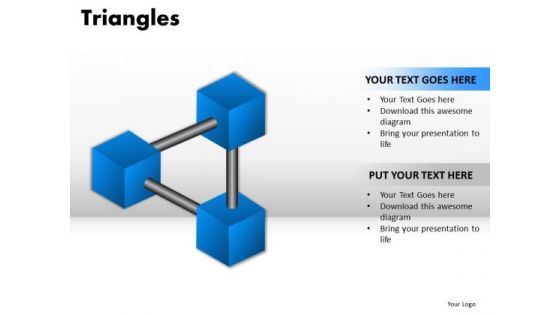 PowerPoint Layouts Chart Triangles Ppt Presentation