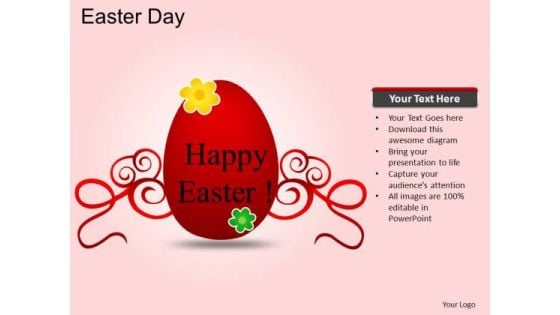 PowerPoint Layouts Christianity Easter Day Ppt Slide