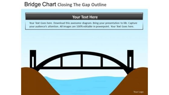 PowerPoint Layouts Closing Gap Company Success Ppt Template
