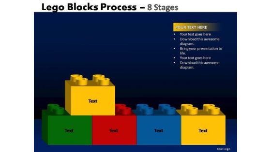 PowerPoint Layouts Company Lego Blocks Ppt Designs