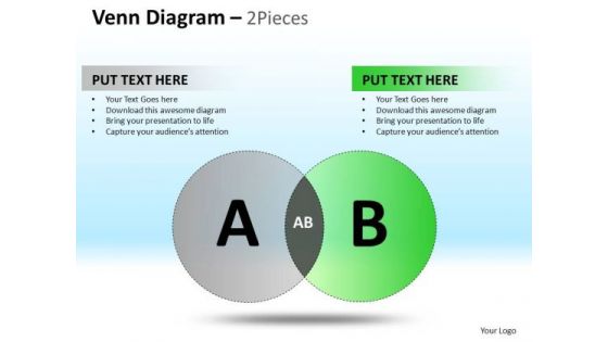 PowerPoint Layouts Corporate Success Venn Circular Diagram Ppt Design Slides