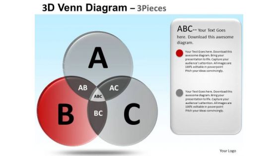 PowerPoint Layouts Corporate Success Venn Diagram Ppt Slides