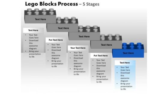 PowerPoint Layouts Diagram Lego Blocks Ppt Slidelayout