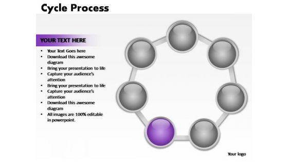 PowerPoint Layouts Download Cycle Process Ppt Themes