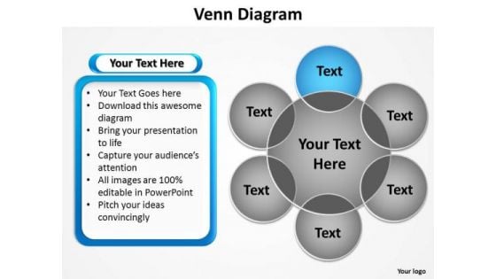 PowerPoint Layouts Download Venn Diagram Ppt Template
