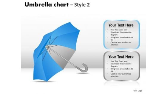 PowerPoint Layouts Editable Umbrella Chart Ppt Slidelayout