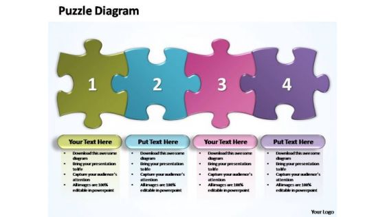 PowerPoint Layouts Education Business Stages Puzzle Ppt Theme