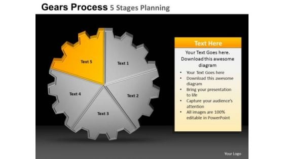 PowerPoint Layouts Education Gears Process Ppt Process