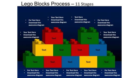 PowerPoint Layouts Education Lego Blocks Ppt Themes