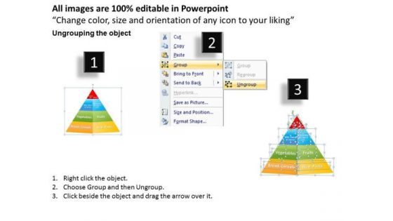 PowerPoint Layouts Food Pyramid Image Ppt Design