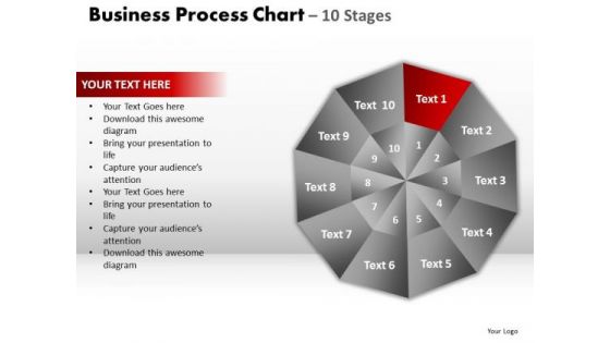 PowerPoint Layouts Global Circular Quadrant Ppt Slide