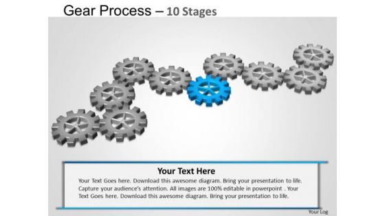 PowerPoint Layouts Graphic Gears Process Ppt Backgrounds