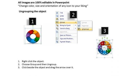 PowerPoint Layouts Growth Circular Puzzle Ppt Slidelayout