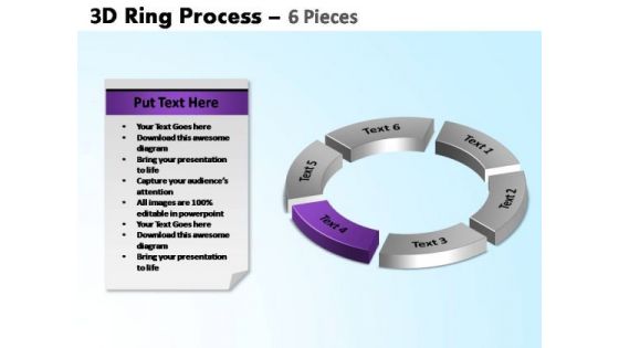 PowerPoint Layouts Growth Ring Process Ppt Design Slides