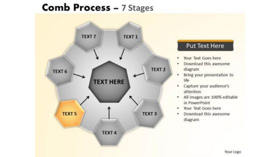 PowerPoint Layouts Growth Wheel And Spoke Process Ppt Backgrounds