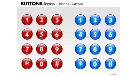 PowerPoint Layouts Image Buttons Icons Ppt Templates