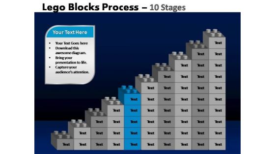 PowerPoint Layouts Leadership Lego Blocks Ppt Backgrounds