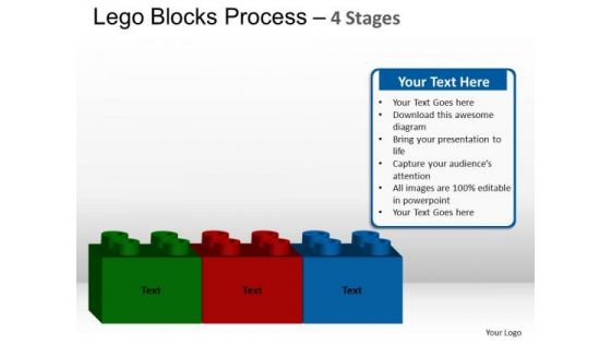 PowerPoint Layouts Leadership Lego Blocks Ppt Design