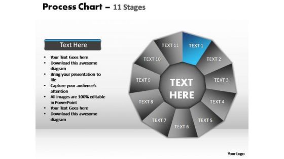 PowerPoint Layouts Leadership Process Chart Ppt Theme