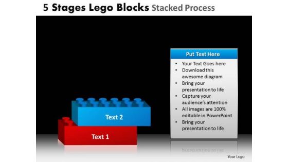 PowerPoint Layouts Marketing Lego Blocks Ppt Theme