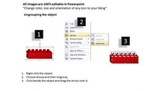 PowerPoint Layouts Marketing Lego Blocks Ppt Theme